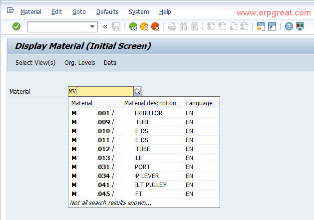 New SAPGUI Enhanced Search