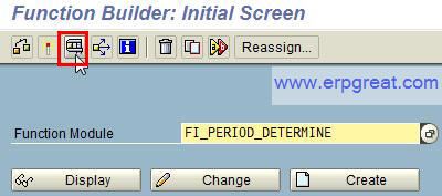 Function module: FI_PERIOD_DETERMINE