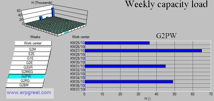 Weekly Capcity Load